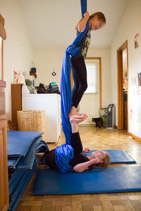 Craft Knife Our DIY Aerial Silks Rig