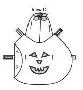 dog pumpkin costume patterns