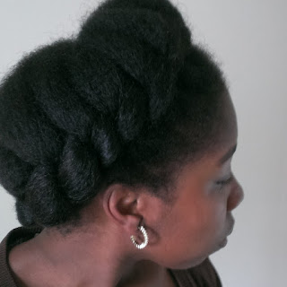 goddess twist on natural hair