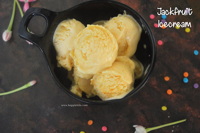 Jackfruit Ice Cream Recipe | Easy Chakka Pazham Ice Cream | Easy Homemade Jackfruit Ice cream