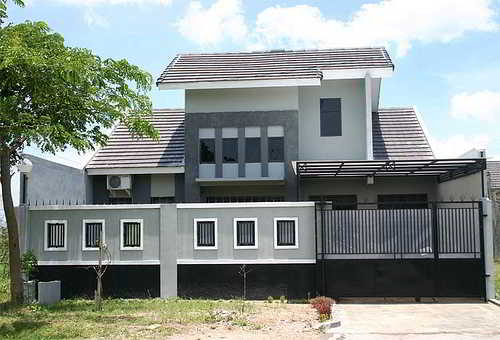 Desain Pagar Rumah Minimalis