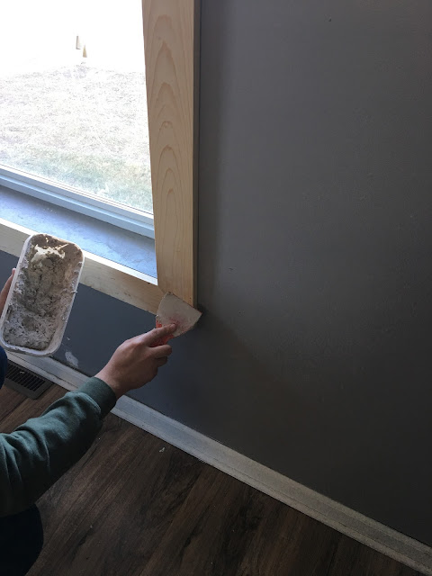 Simple window trim diy