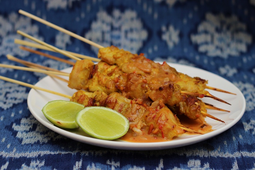 Three Bears Melbourne Peanut Butter Satay chicken