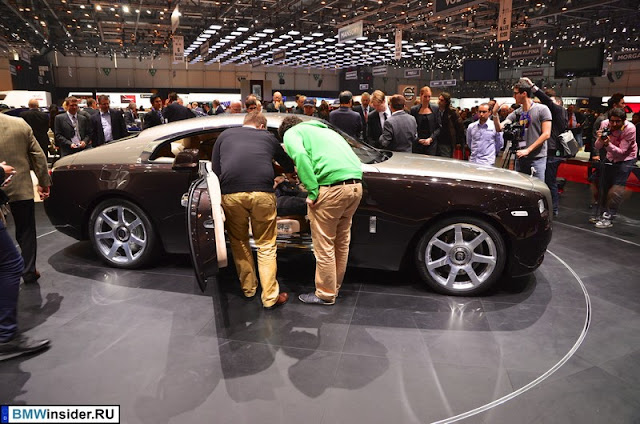 Rolls-Royce Wraith на автосалоне в Женеве 2013