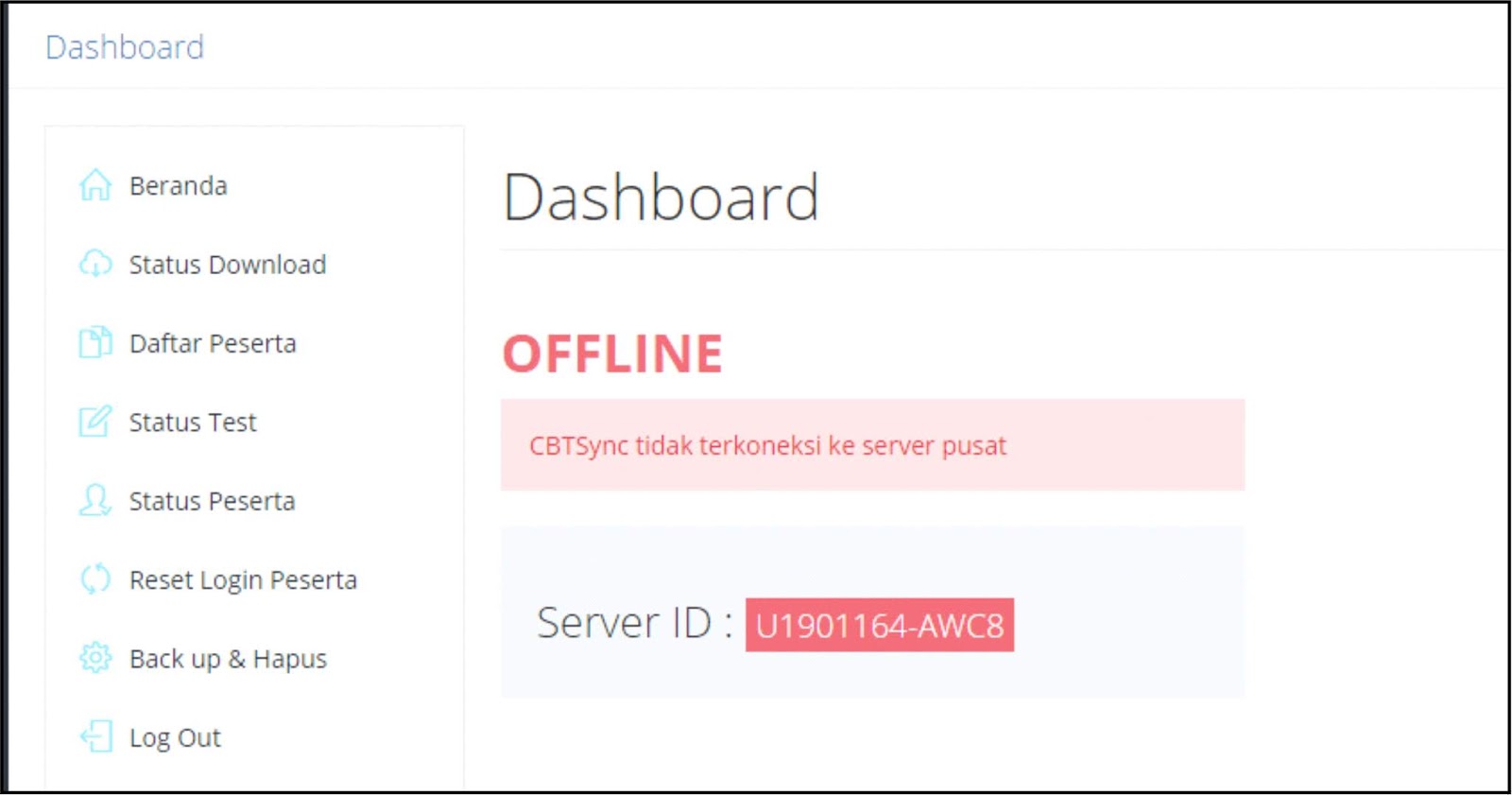 Состояние offline. Состояние offline