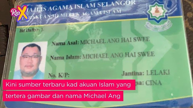 michael ang masuk islam
