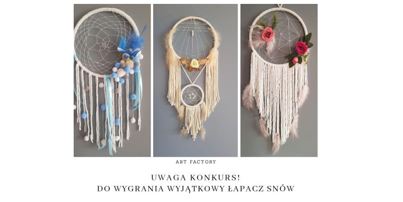 Wygraj łapacz snów w wybranej kolorystyce i z wybranymi dodatkami Konkurs