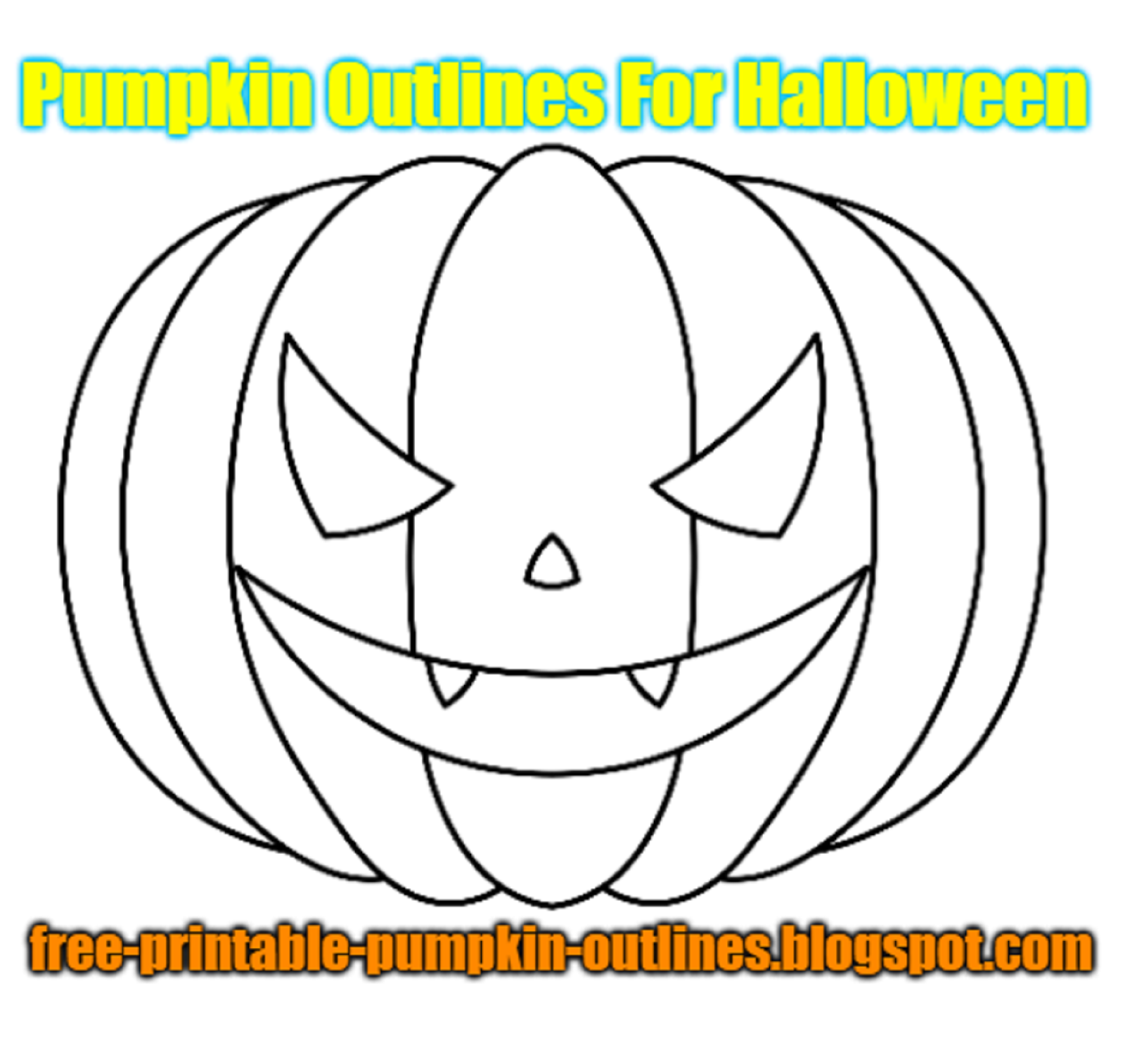 Pumpkin Outlines For Halloween Free Printable Pumpkin Outlines Pumpkin Outlines For Halloween Free Printable Pumpkin Outlines
