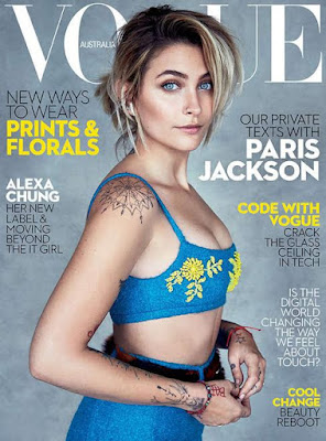 Michael Jackson's daughter, Paris Jackson gets her very first Vogue cover Michael Jackson's daughter, Paris Jackson gets her very first Vogue cover