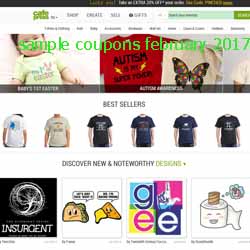 CafePress coupons february 2017