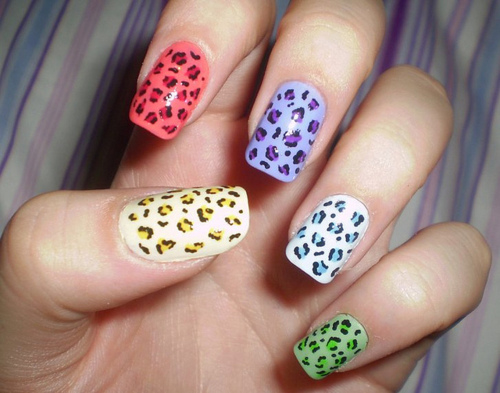 Roaring Leopard Print Nail Art You Must Try
