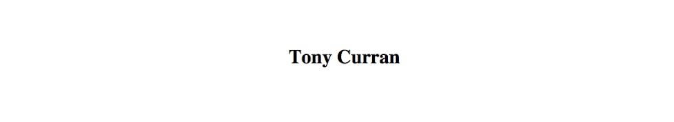 TONY CURRAN