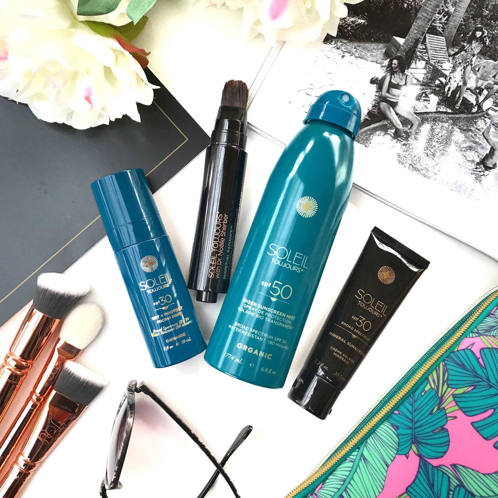 soleil toujours organic sheer sunscreen mist spf 50
