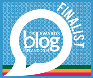 Finalist in the Irish Blog Awards 2015