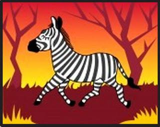Zebra Zebra, el origen de su nombre, cuento.
