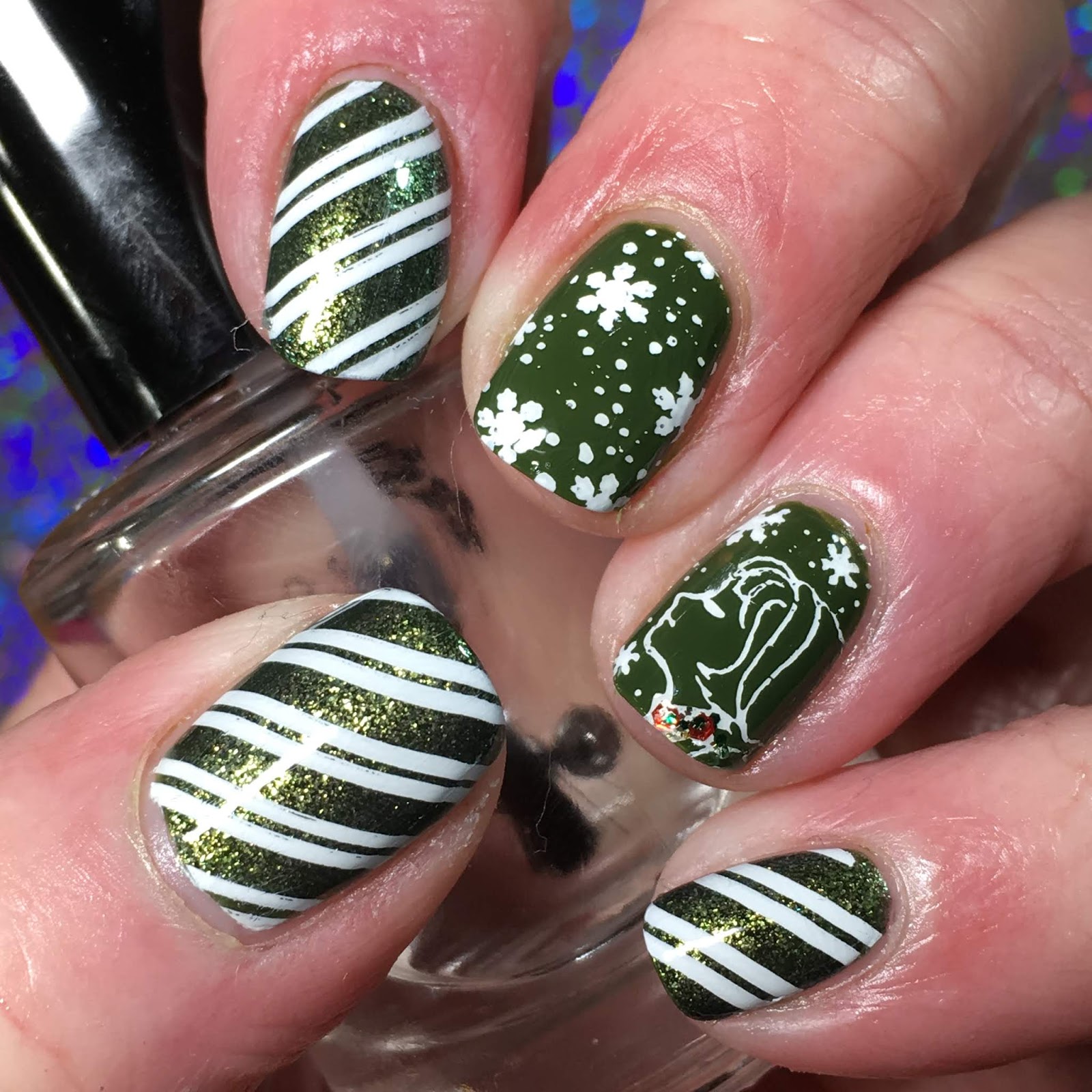 Canadian Nail Fanatic Winter Snow Nails!