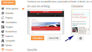 ¿Cómo habilitar las plantilla móvil de mi blog de Blogger?