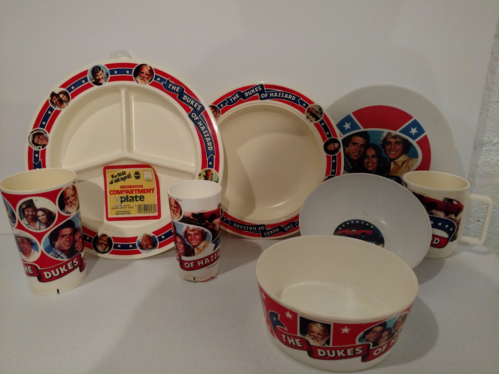 Dukes of Hazzard Collector: Deka Dukes of Hazzard Dinnerware - Mugs ...