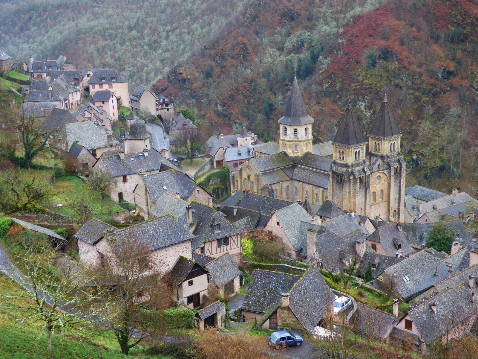 Pueblos y pueblos medievales!! Alucinantes - Blogs de Francia - CONQUES, El pueblo mas bonito de Francia. (3)