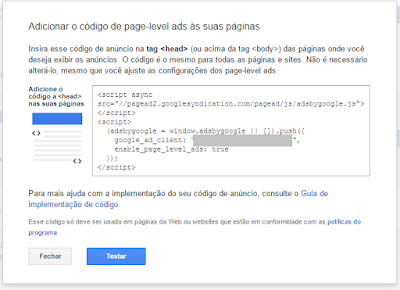 Google AdSense Page-level ads