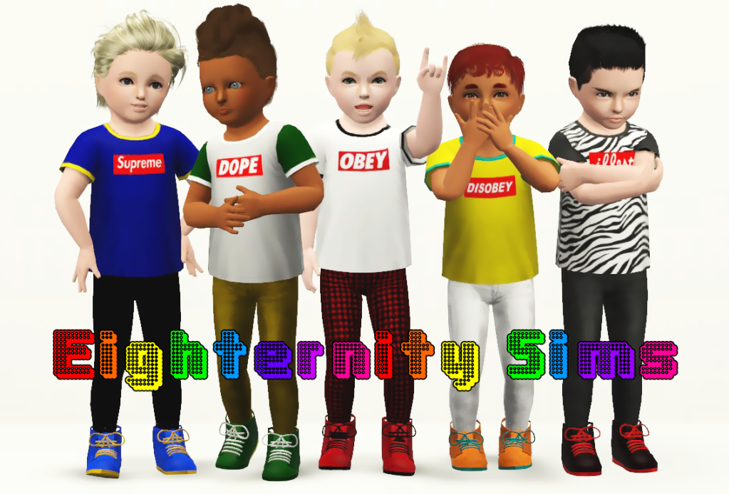 My Sims 3 Blog New Clothing for Toddlers by Eighternity