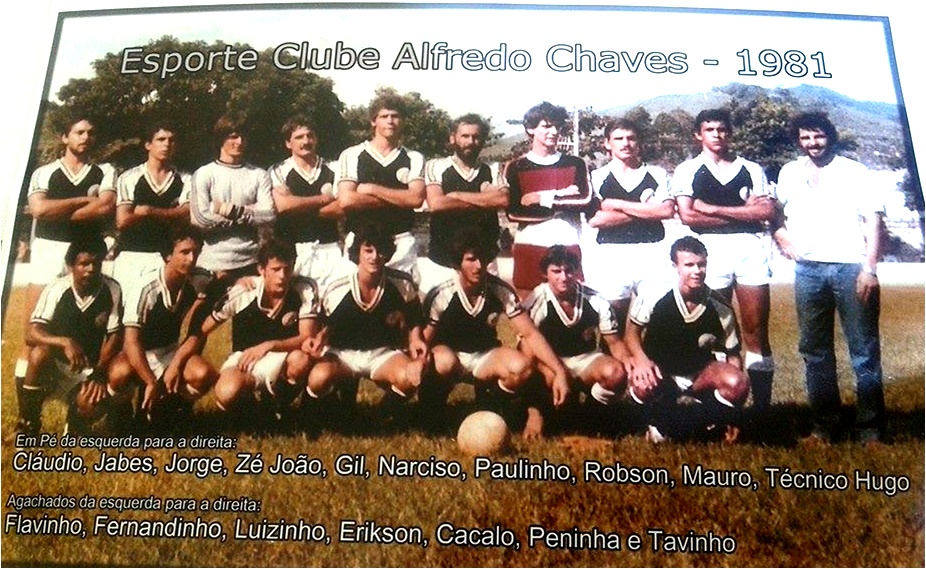 Memória Futebol Capixaba Esporte Clube Alfredo Chaves o 1º clube
