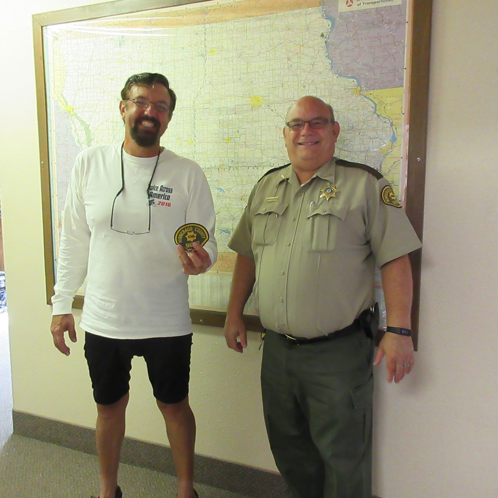 Twice Across America, The ThankYou Tour Forest City, Iowa to Albert