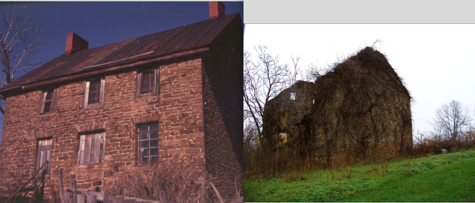 SWPA Rural Exploration All around Carmichaels, PA. Then and now in