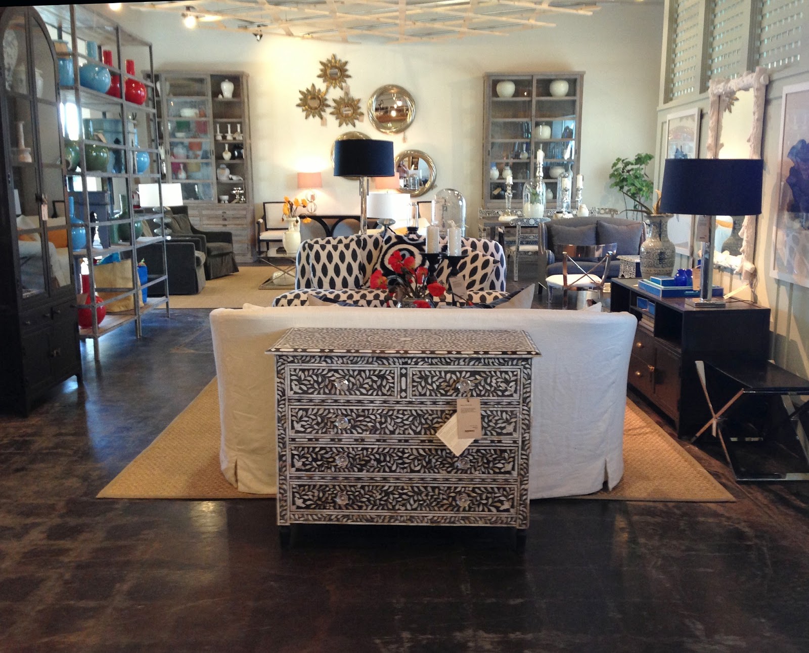 My visit to the Wisteria outlet in Dallas! ~ Furniture Gallery