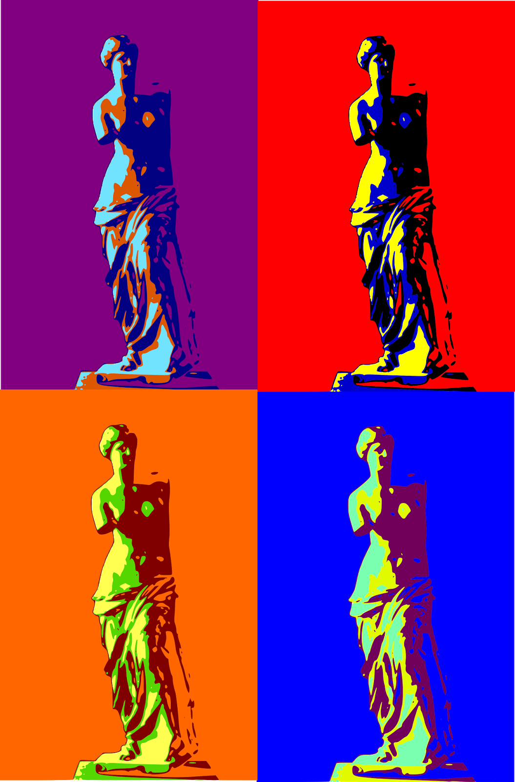 Ticmanía Práctica 15 Pop Art con GIMP e inkscape