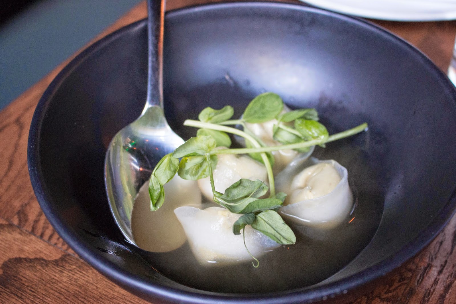 Philly Food Blog: Sampan Truffle Edamame Dumplings