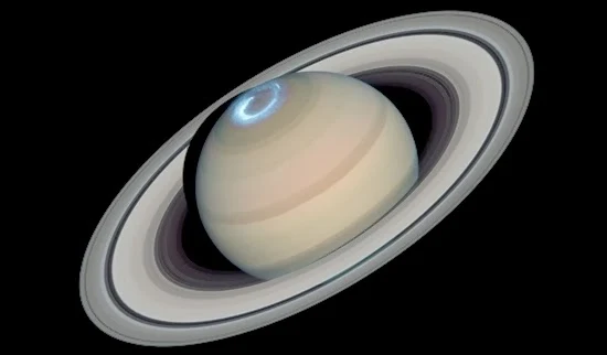 Aurora di Planet Saturnus