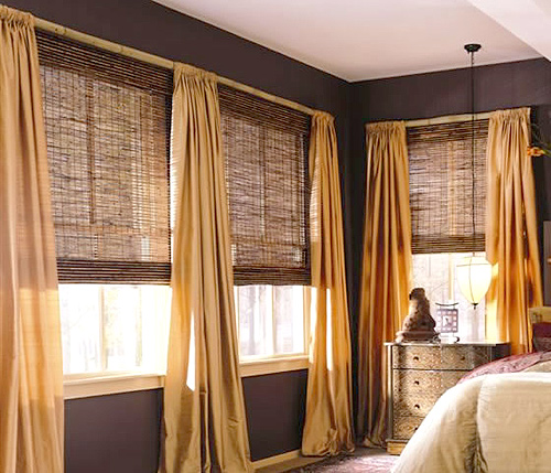 bamboo window treatments