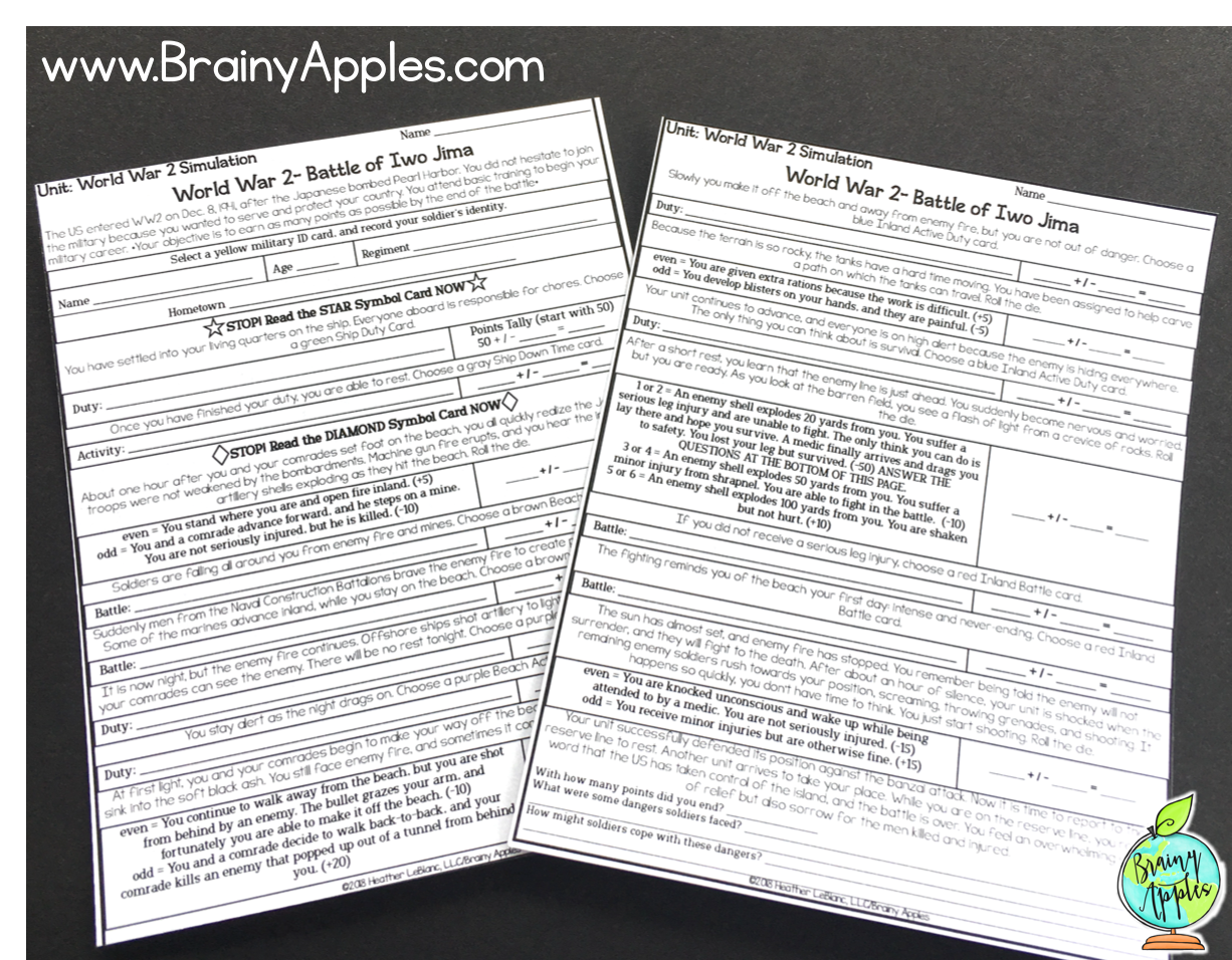 Social Studies Simulations Brainy Apples