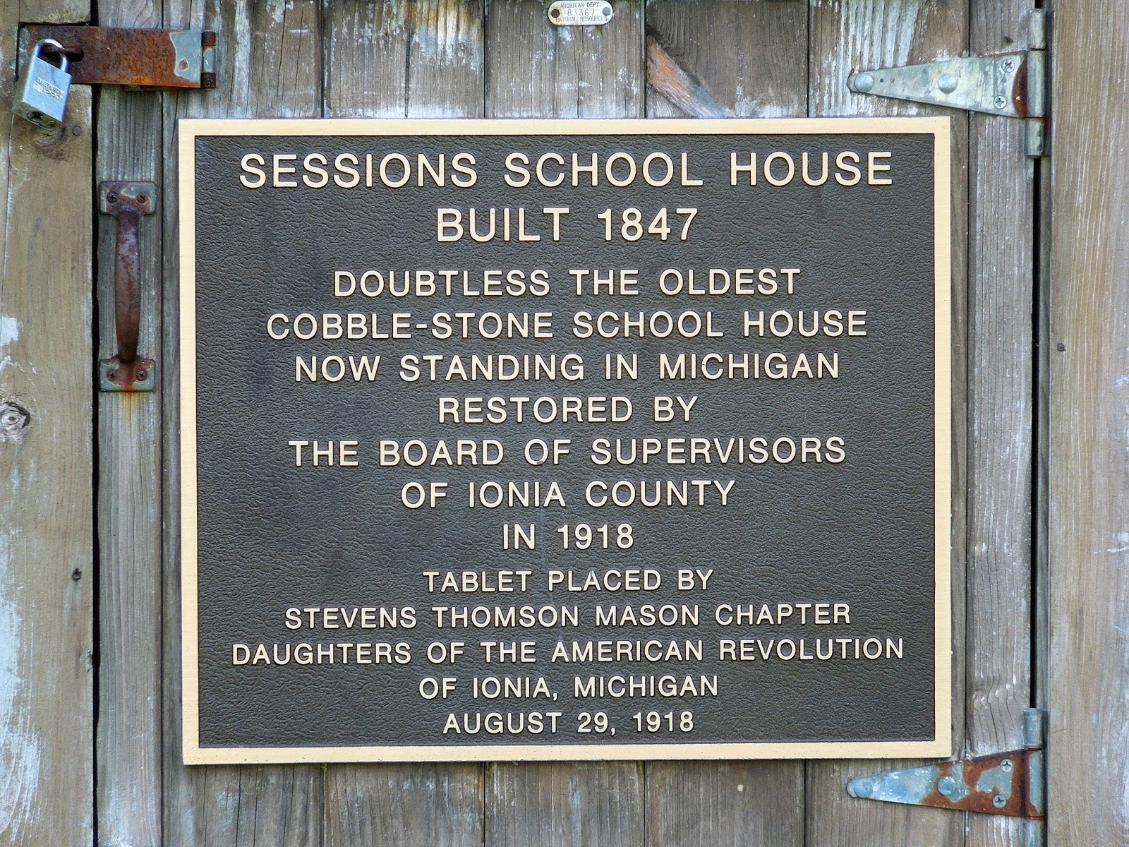 Michigan One Room Schoolhouses IONIA COUNTY