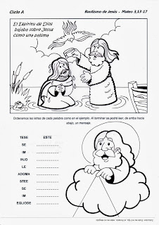 La Catequesis: Recursos Catequesis Bautismo de Jesús