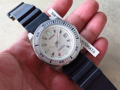 seiko white dial divers