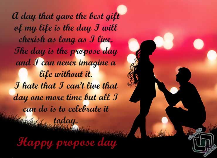 the propose day