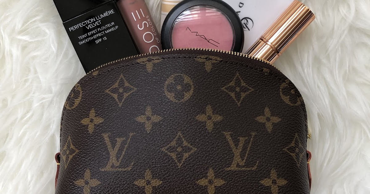 What's in My LV Cosmetic Pouch?  Vanity and Everything in Between.