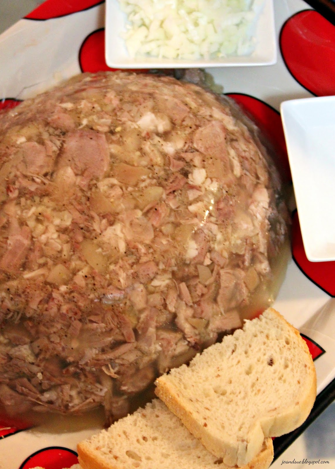 Jo and Sue Ukrainian (Jellied Pork Hocks)