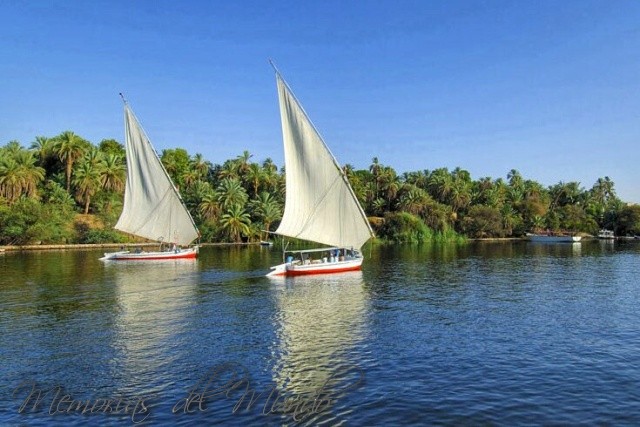 Crucero y falucas por el Nilo