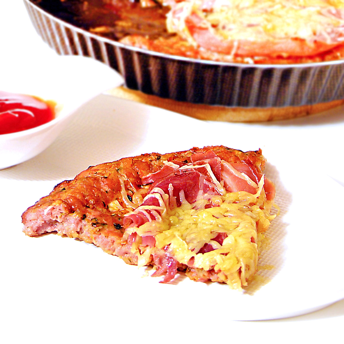 Low-carb pizza
