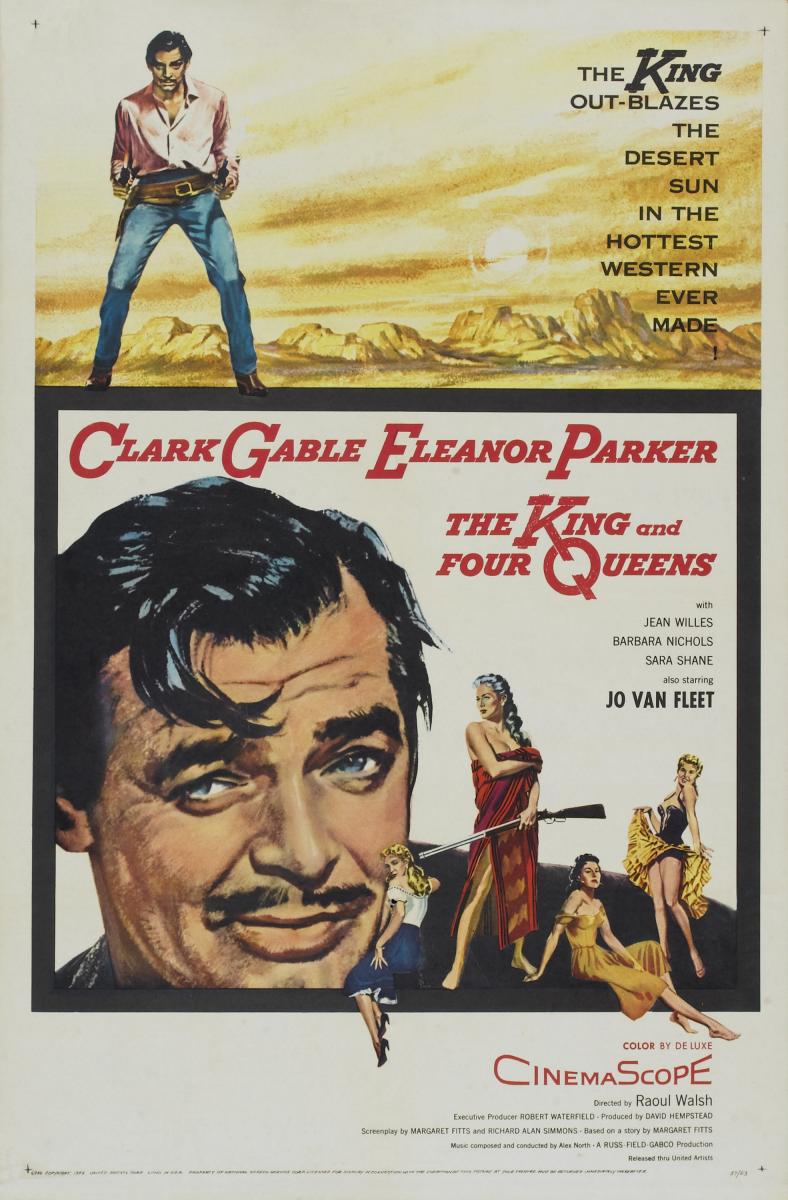 Un Rey para Cuatro Reinas (1956) Clark Gable
