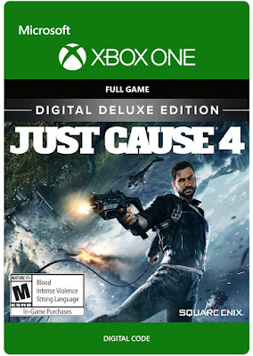 Just Cause 4 Game Cover Xbox One Digital Deluxe Edition