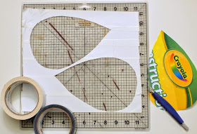 how to cut shapes from duct tape