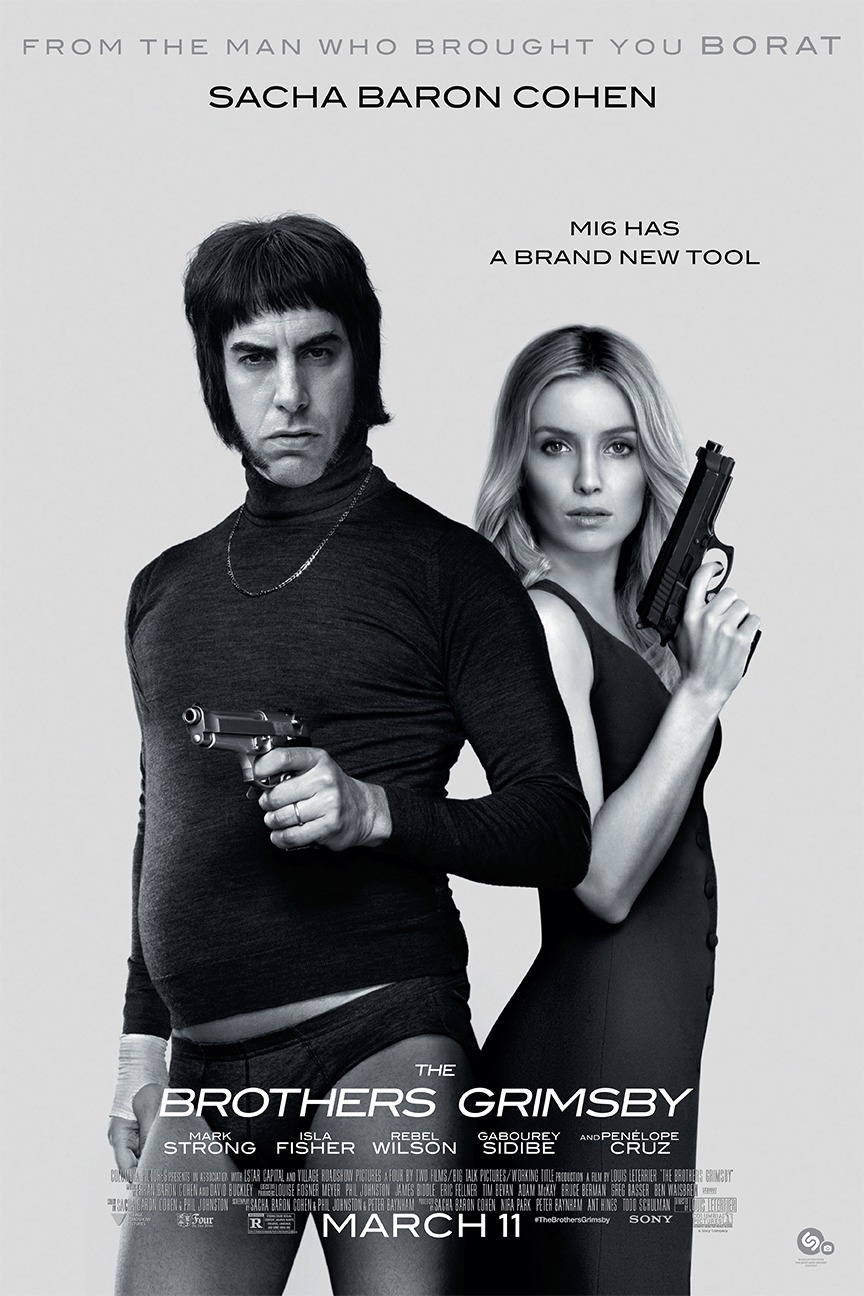 New THE BROTHERS GRIMSBY Red Band Trailer and 9 Posters The