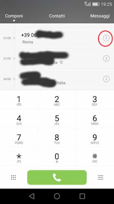Come bloccare un numero che ha appena chiamato con Android