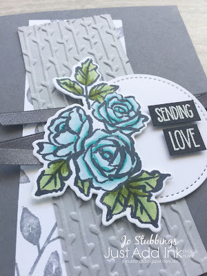 Jo's Stamping Spot - Just Add Ink Challenge #401 using Petal Passion Bundle by Stampin' Up!