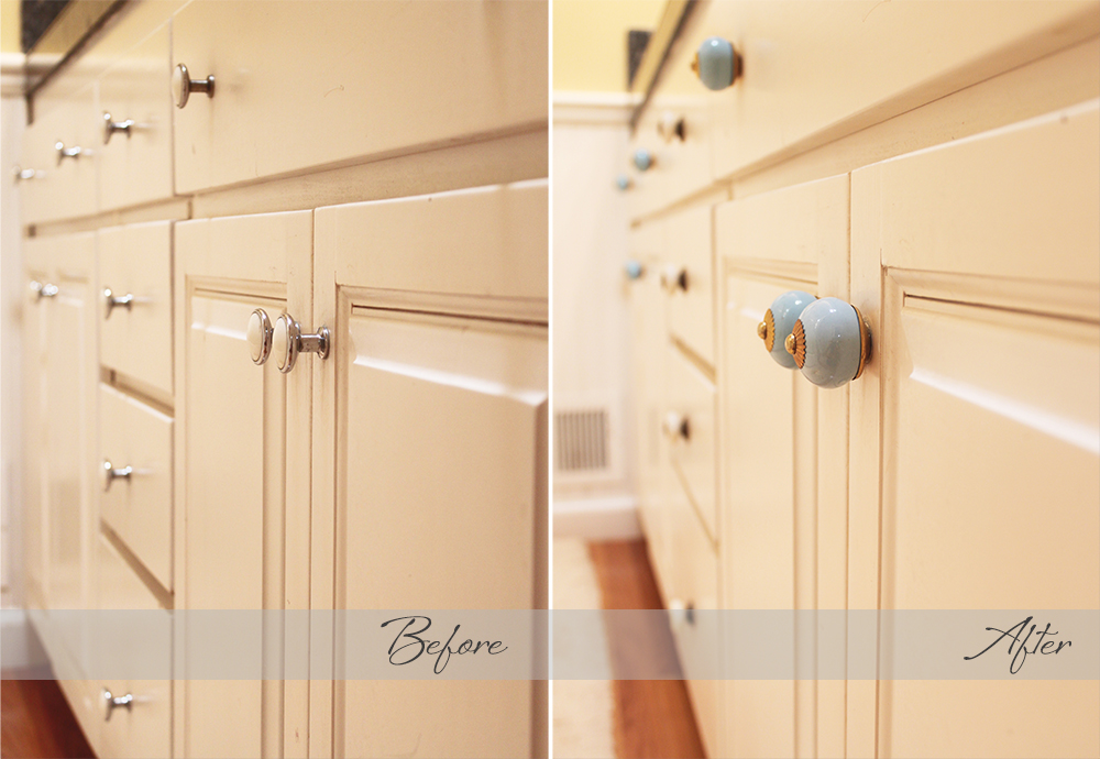 {House Update} New Bathroom Knobs Michaela Noelle Designs