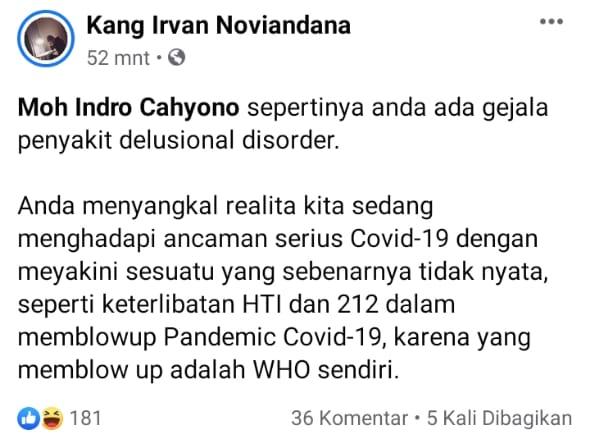 Warganet Bongkar Dokter Hewan Yang Sepelekan Covid-19 Ternyata Pendukung Jokowi Warganet Bongkar Dokter Hewan Yang Sepelekan Covid-19 Ternyata Pendukung Jokowi